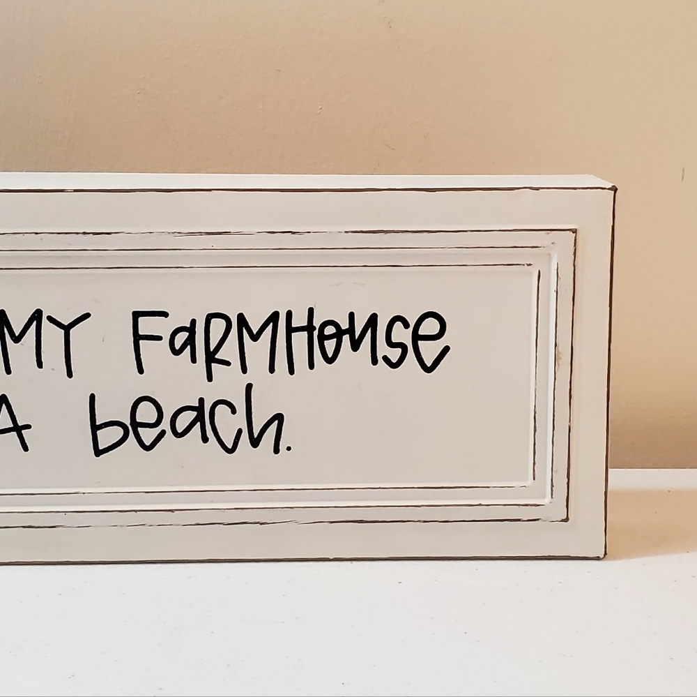 New The Spring Shop Metal Decor Sign - Picture 3 of 6